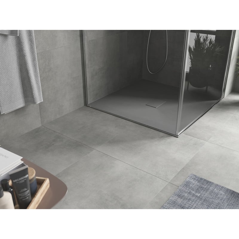 Mexen Hugo SMC Square Shower Tray 100 x 100 cm, Grey - 42611010