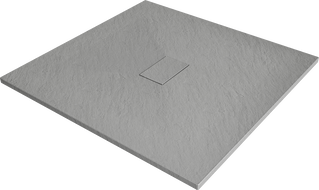 Mexen Hugo plato de ducha cuadrado SMC 100 x 100 cm, gris - 42611010