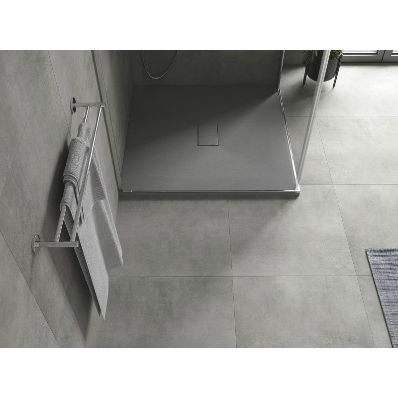 Mexen Hugo base de duche quadrada SMC 100 x 100 cm, cinza - 42611010