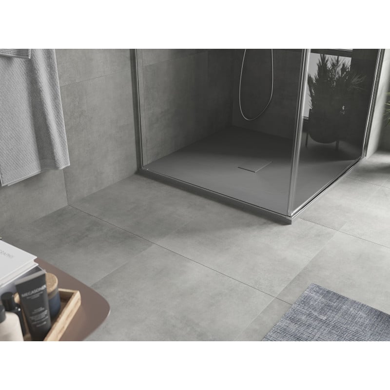 Mexen Hugo brodzik kwadratowy SMC 100 x 100 cm, szary - 42611010