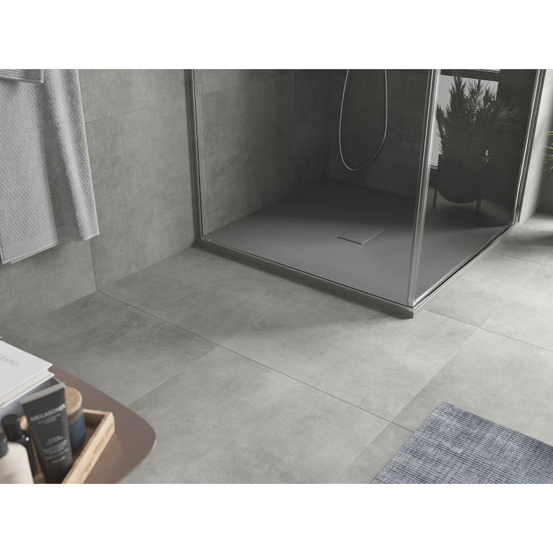 Mexen Hugo piatto doccia quadrato SMC 100 x 100 cm, grigio - 42611010