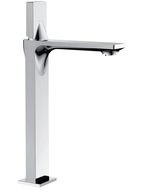 Mexen Crux grifo alto para lavabo, cromo - 744410-00