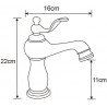 Mexen Vela valamusegisti, kroom - 744500-00