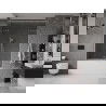 Mexen Velar Duo 2-teilige Badewannenfaltwand 160 x 150 cm, transparent, Chrom - 896-160-000-02-01