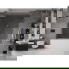Mexen Velar Duo Badewannenfaltwand 2-flügelig verschiebbar 140 x 150 cm, transparent, gold - 896-140-000-02-50
