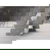 Mexen Velar Duo Badewannenfaltwand 2-flügelig verschiebbar 150 x 150 cm, transparent, gold gebürstet - 896-150-000-02-55