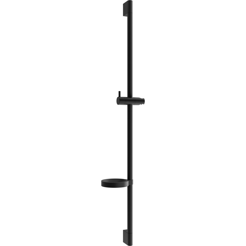 Mexen DS douchestang met zeephouder 90 cm, zwart - 79383-70