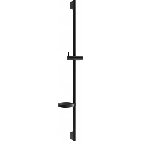 Mexen DS douchestang met zeephouder 90 cm, zwart - 79383-70
