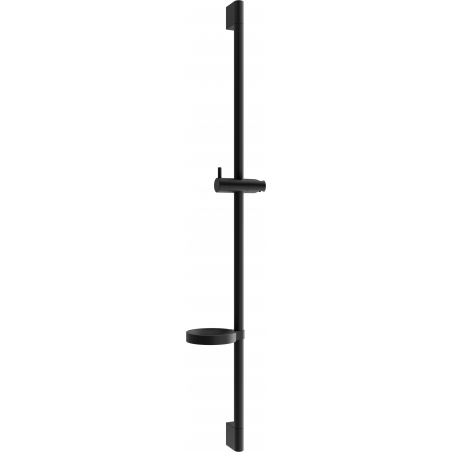 Mexen DS Duschstange mit Seifenschale 90 cm, schwarz - 79383-70