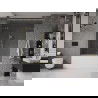 Paravent de baignoire coulissant à 2 volets Mexen Velar Duo 140 x 150 cm, transparent, or brossé - 896-140-000-02-55