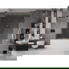 Mexen Velar Duo Badewannenfaltwand 2-flügelig verschiebbar 160 x 150 cm, transparent, Roségold - 896-160-000-02-60