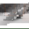 Mexen Velar Duo Badewannenfaltwand 2-flügelig, verschiebbar 150 x 150 cm, transparent, gebürstetes Kupfer - 896-150-000-02-65