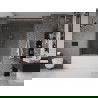 Mexen Velar Duo Badewannenfaltwand 2-flügelig, verschiebbar 150 x 150 cm, transparent, gebürstetes Kupfer - 896-150-000-02-65