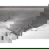 Mexen Velar Duo Badewannen-Falttür, 2-flügelig, verschiebbar, 170 x 150 cm, transparent, Chrom - 896-170-000-02-01