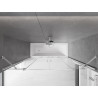 Mexen Velar Duo badwand 2-delige schuifwand 180 x 150 cm, transparant, chroom - 896-180-000-02-01