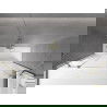 Mexen Velar Duo Badewannenfaltwand 2-flügelig, verschiebbar, 200 x 150 cm, transparent, gold - 896-200-000-02-50