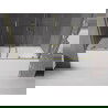 Mexen Velar Duo 2-flügelige, verschiebbare Badewannenabtrennung 200 x 150 cm, transparent, gebürstetes Gold - 896-200-000-02-55