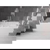 Mexen Velar Duo Badewannenabtrennung 2-flügelig verschiebbar 180 x 150 cm, transparent, weiß - 896-180-000-02-20
