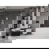 Mexen Velar Duo Badewannenabtrennung 2-flügelig verschiebbar 180 x 150 cm, transparent, weiß - 896-180-000-02-20