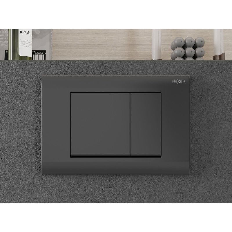 Mexen Fenix 01 spolkningsknapp, gun gray - 600166