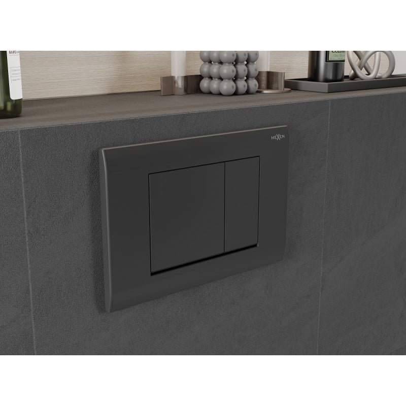 Mexen Fenix 01 flush button, gun gray - 600166