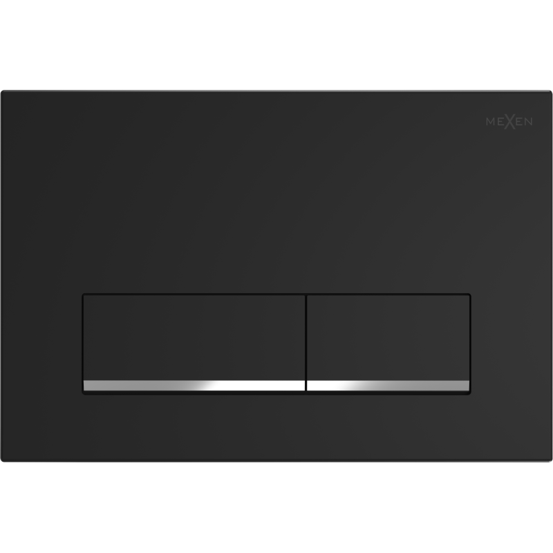 Mexen Fenix 12 bouton de chasse d'eau, noir mat - 601203