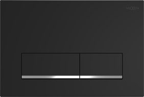 Mexen Fenix 12 gumb za splakovanje, črna mat - 601203