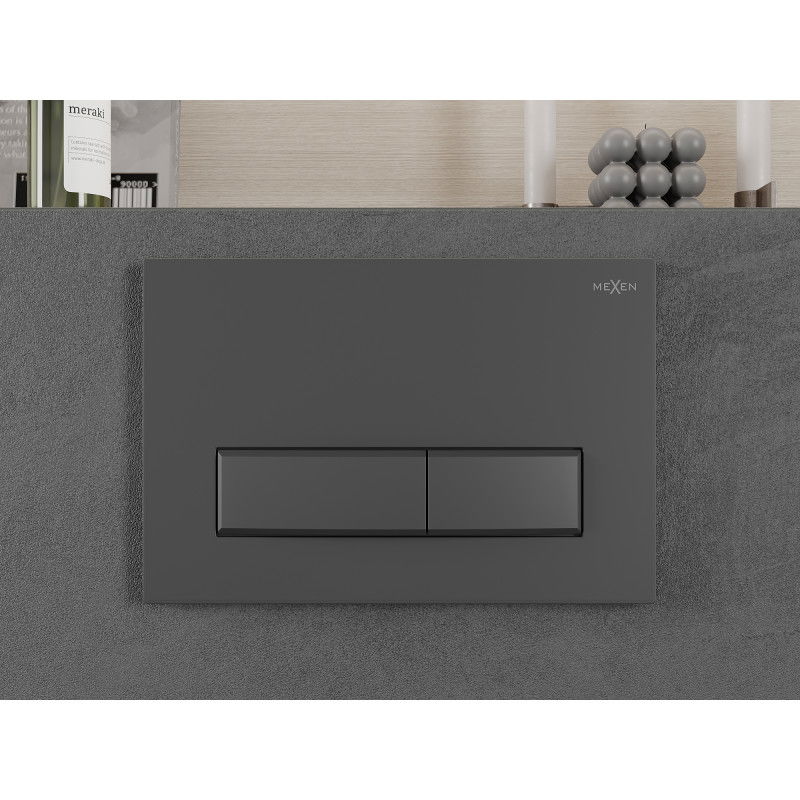 Mexen Fenix 09 spoelknop, gun gray - 600966