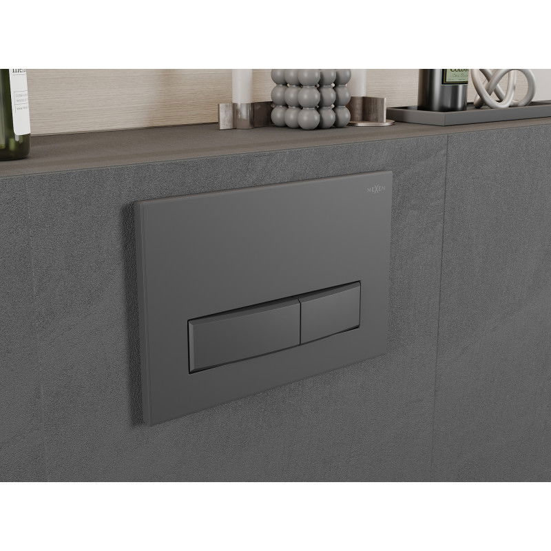 Mexen Fenix 09 spolningsknapp, gun gray - 600966