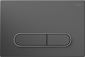 Mexen Fenix 11 botão de descarga, cinza escuro - 601166