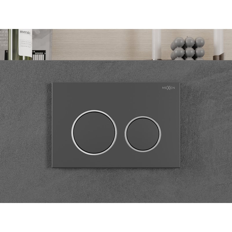 Mexen Fenix 07 XS flush button, gun gray - 600766