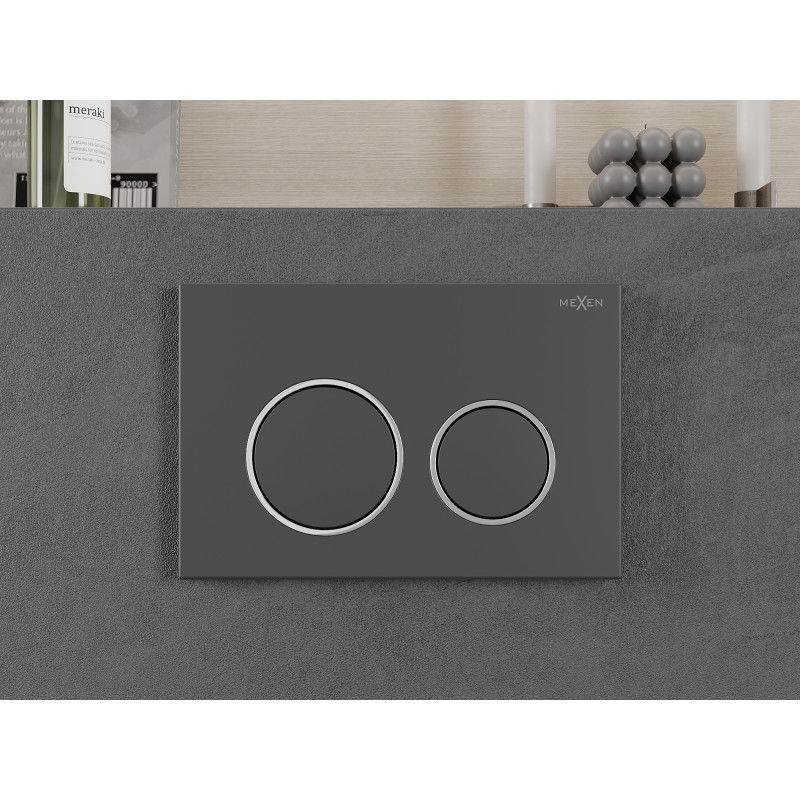 Mexen Fenix 07 XS spoelknop, gun gray - 600766