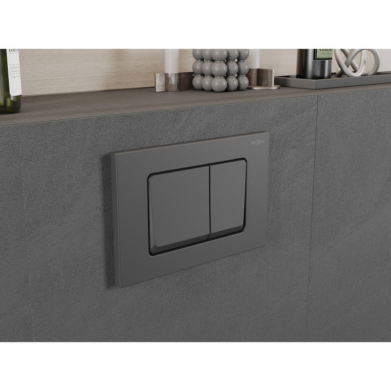 Mexen Fenix 10 XS huuhtelupainike, gun gray - 601066