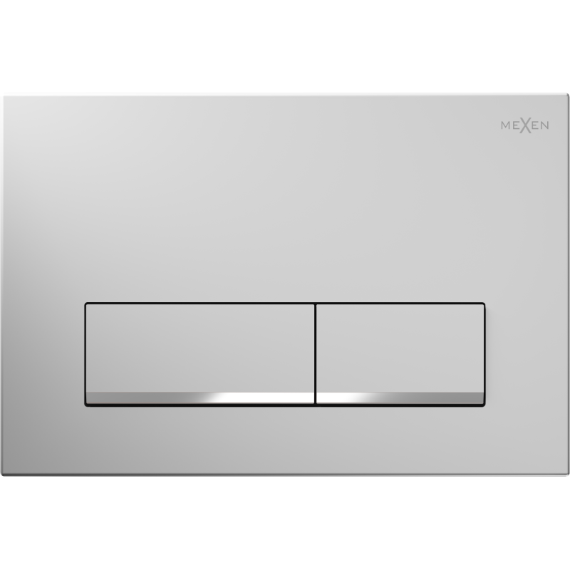 Mexen Fenix 12 spoelknop, mat chroom - 601202