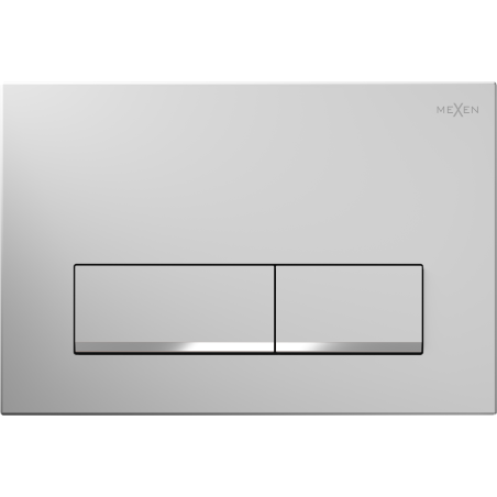 Mexen Fenix 12 spoelknop, mat chroom - 601202