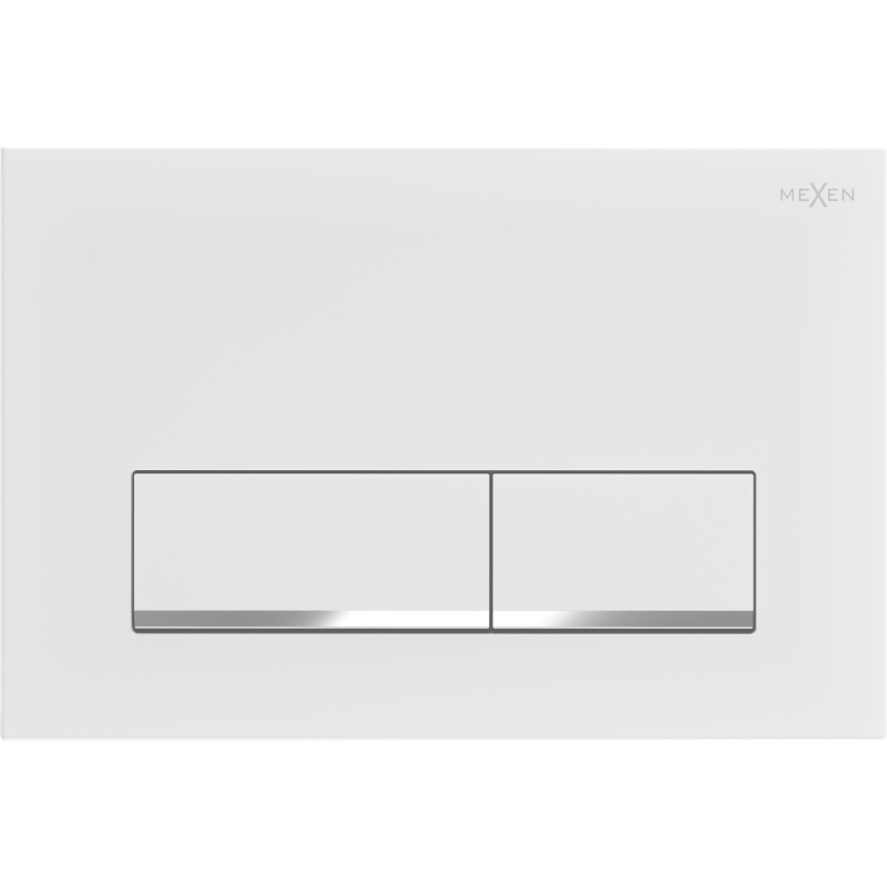Mexen Fenix 12 spoelknop, mat wit - 601220