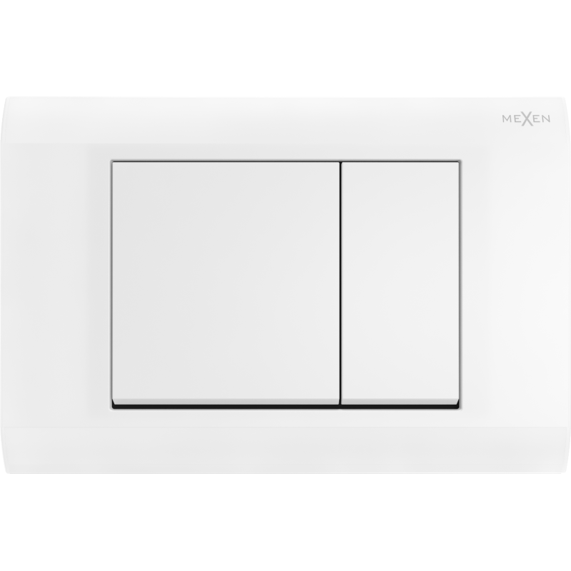 Mexen Fenix 01 pulsante di scarico, bianco opaco - 600120