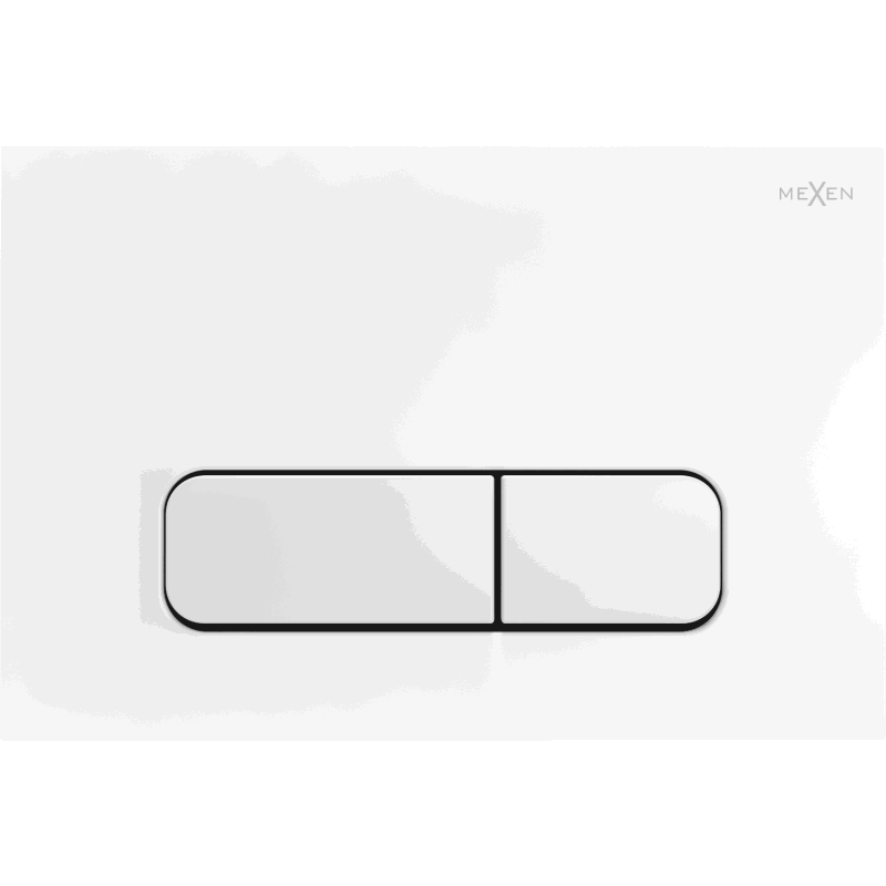 Mexen Fenix 02 flush button, white matte - 600220