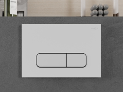 Mexen Fenix 02 flush button, matte white - 600220