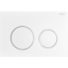 Mexen Fenix 07 XS flush button, matte white - 600720