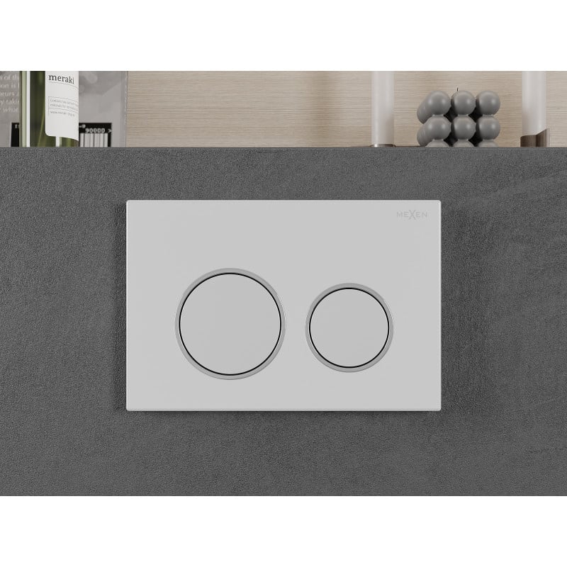 Mexen Fenix 07 XS huuhtelupainike, matta valkoinen - 600720