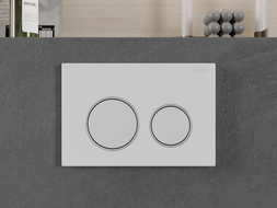 Mexen Fenix 07 XS κουμπί εξάτμισης, λευκό ματ - 600720