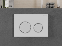 Mexen Fenix 07 XS noskalošanas poga, balts matēts - 600720