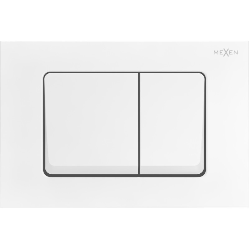 Mexen Fenix 10 XS spoelknop, wit mat - 601020