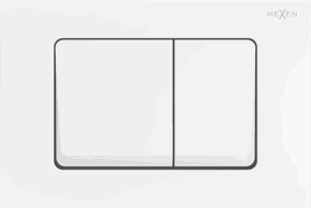 Mexen Fenix 10 XS flush button, white matte - 601020