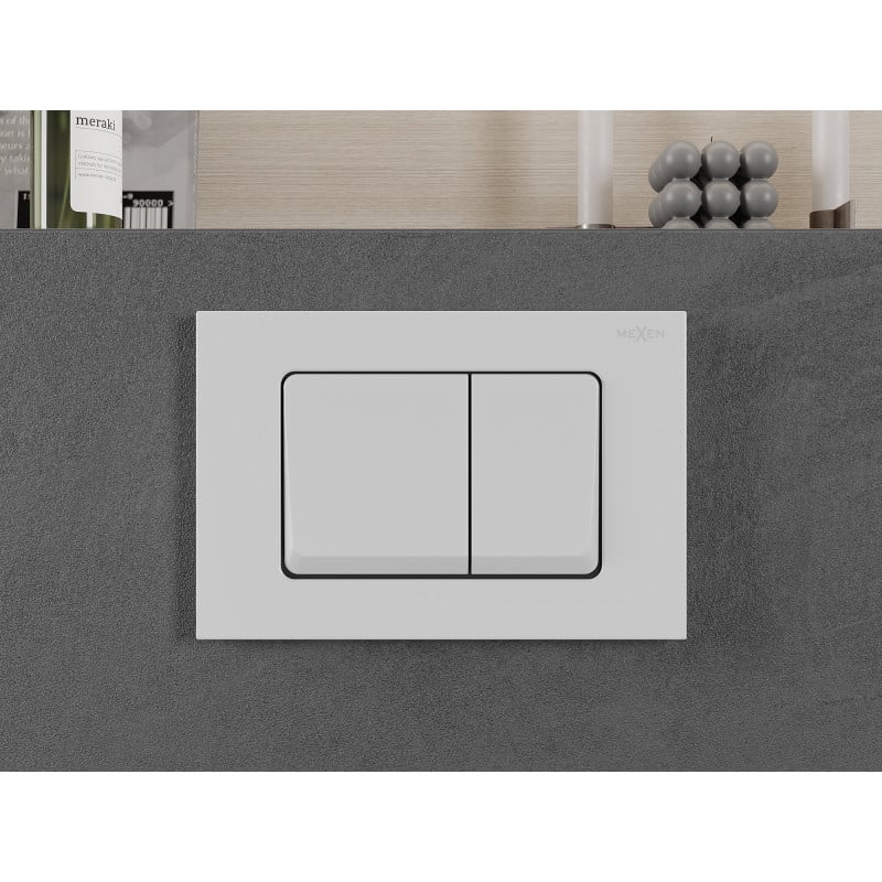 Mexen Fenix 10 XS bouton de chasse, blanc mat - 601020