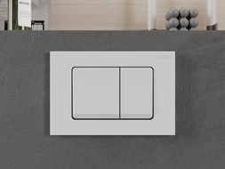 Mexen Fenix 10 XS flush button, white matte - 601020