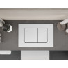 Mexen Fenix 10 XS spoelknop, wit mat - 601020
