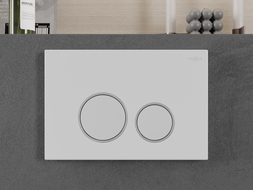 Mexen Fenix 05  bouton de chasse d'eau, blanc mat - 600520