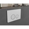 Mexen Fenix 05 spoelknop, wit mat - 600520